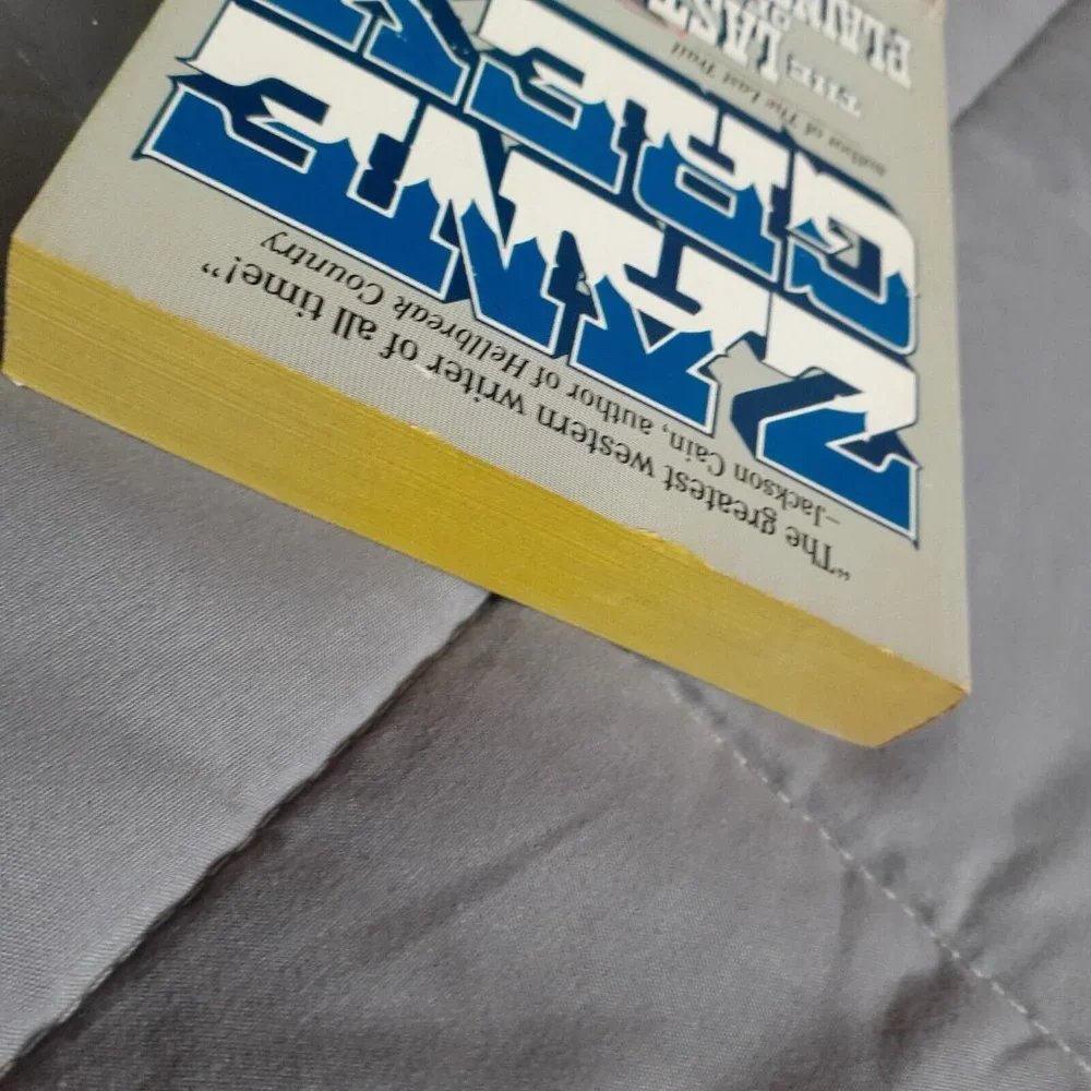 The Last Of The Plainsmen By Zane Grey Vintage 1994 Paperback Book - Picture 12 of 13